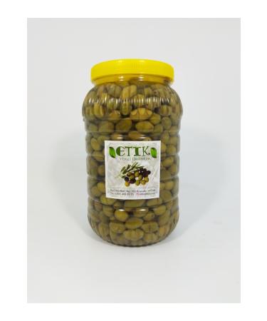 ethical local products eki ke (CURVED CORE) Type Small Size Sweetened Cracked Olives 3 Kg