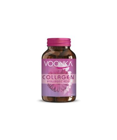 Voonka Beauty Collagen Hyaluronic Acid 32 Tablets