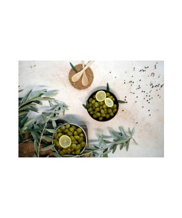 Mountain Fig Cracked Olives 1 Kg - Natural Brine Lightly Salted Green Olives - Buy Online on GoSupps.com