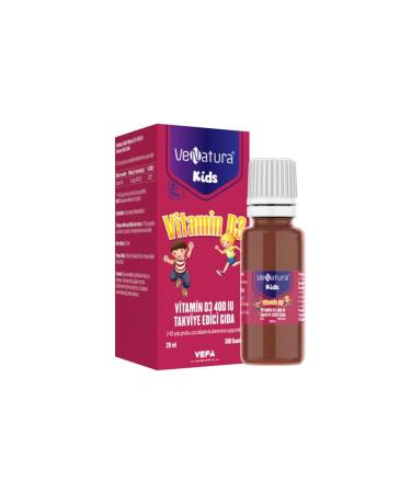 Venatura Kids Vitamin D3 400 IU Food Supplement 20 ml-MFREYON00654