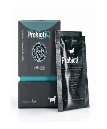 Vetqom Dog Probiotics Probiotics Prebiotics Complex 10 Sachets