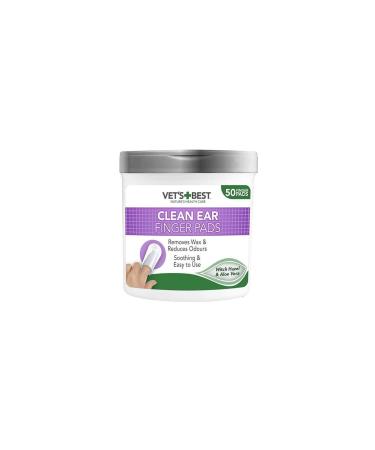 Vets Best Vet's Best Cat and Dog Ear Cleaning Finger Pad 50's