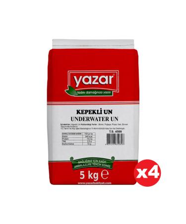 WRITER Stone Milled Whole Wheat Whole Wheat Flour 5 Kg X 4 Packages