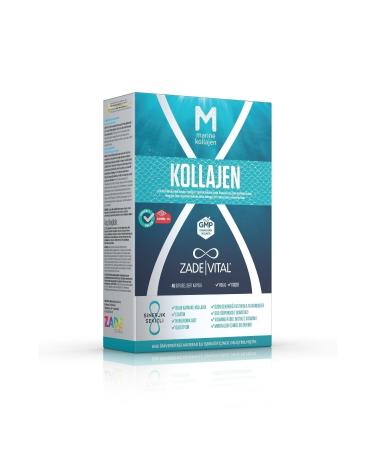 Zade Vital Marine Collagen Hyaluronic Acid 40 Herbal Hard Capsules