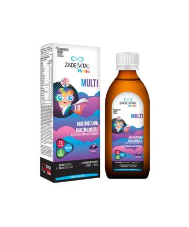 Zade Vital Miniza Multi Liquid Food Supplement 150 Ml