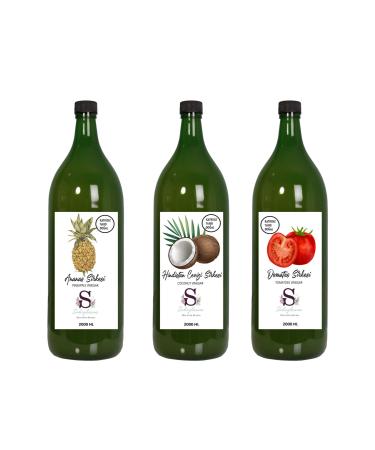 Suheylaana Natural Pineapple Coconut and Tomato Vinegar 2000 Ml