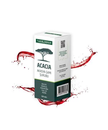 Tabib Lokman Bozk r Tahini Center Acacia Acacia Gum Syrup 230 ml (DETOX) - Buy Online on GoSupps.com