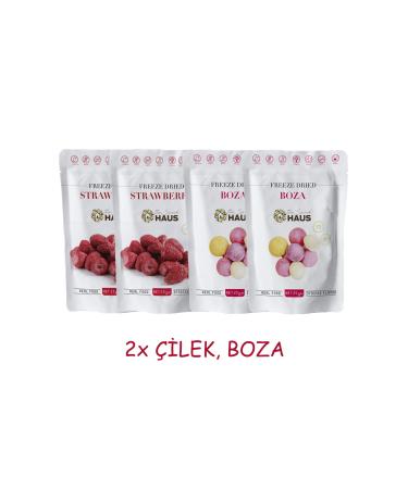 The Snack Haus Freeze Dried 2 Strawberries 2 Boza