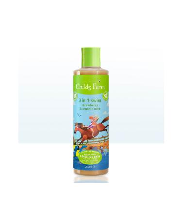 Childs Farm Strawberry & Organic Mint 3 in 1 After-Swim Shampoo 250ml