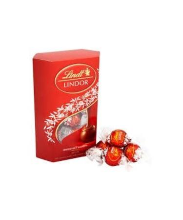 Lindt Lindt Lindor Cocoa Cream Filled Milk 200 gr - Buy Online on GoSupps.com