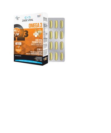 Zade Vital Omega 3 Forte Fish Oil 40 Softgels