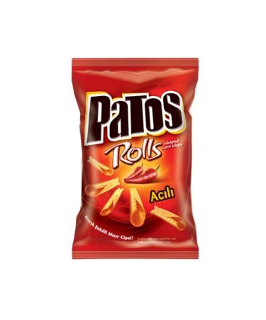 Patos Rolls Hot Party Size 167 Gr. (Chips) (2PCS)