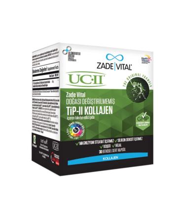 Zade Vital Uc-ii Type-ii Collagen 30 Capsules