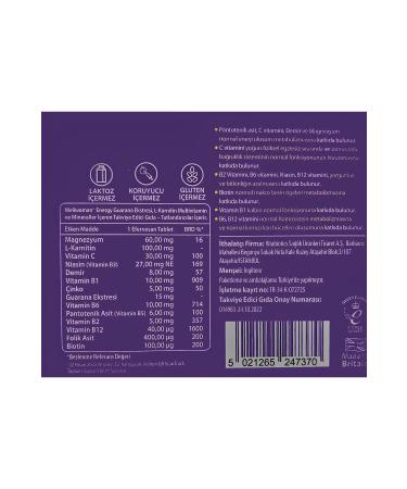 Vitabiotics WELLWOMAN ENERGY 10 EFFERTIVE TABLETS - Buy Online on GoSupps.com