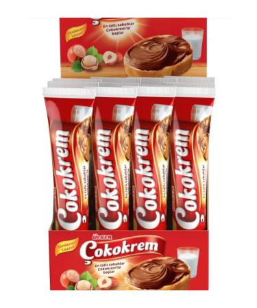  lker Cocoa Hazelnut Cream Tube okokrem 40 Grams x 12 Pieces (Total 480 Grams) - Buy Online on GoSupps.com