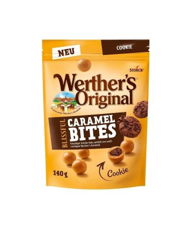 Storck Werther's Original Blissful Caramel Bites Cookie 140g