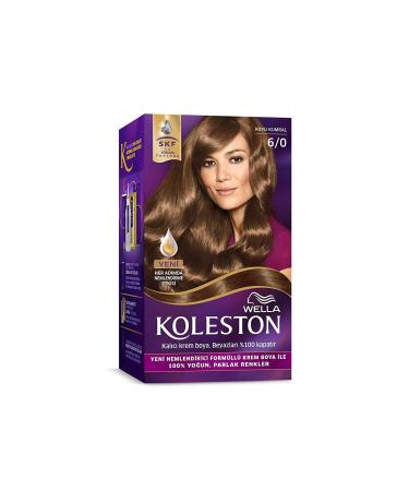 Wella Koleston Kit Dark Blonde Cream Hair Dye 6.0
