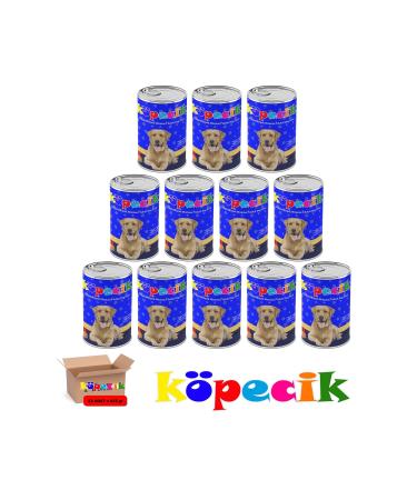kitty DOG FISH ADULT DOG CANNED FOOD 12* 415 GR