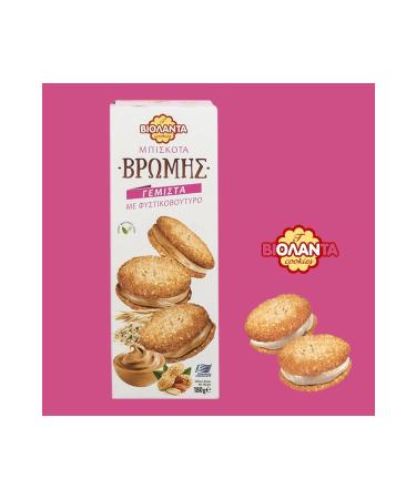 Violanta Oat Sandwich Cookies With Peanut Butter (180g)