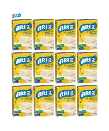 Bee Mama Rice Flour 200 Gr Milk-Banana 12 Vitmin 6 Minerelli 12 Piece Set