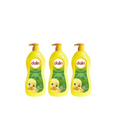 Dalin Moisture & Protection Hair and Body Shampoo 700 Ml X 3 Pieces