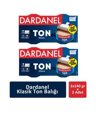Dardanel Classic Tuna 2 x 140 gr x 2 Pieces