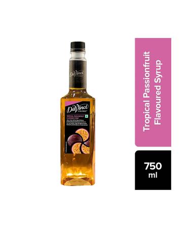 DaVinci Gourmet Passion Fruit Flavored Cocktail Syrup 750 ML