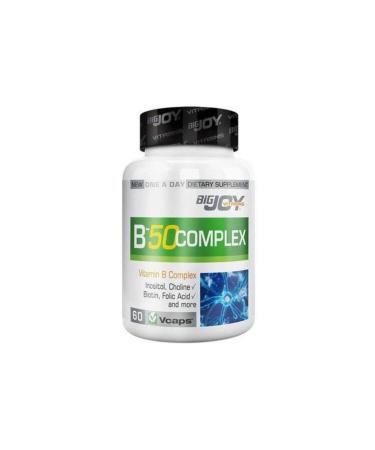 Bigjoy Vitamins Bigjoy B-50 Complex 60 Herbal Capsules