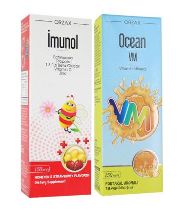 IMUNOL Ocean Syrup 150ml Ocean Vitamin Mineral Syrup 150ml Advantage Package