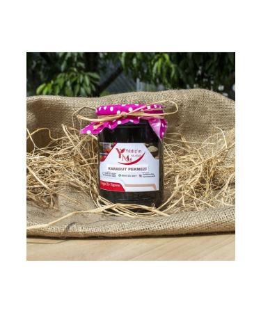 YILDIZINMUTFAGI Sugar-Free Natural Black Mulberry Molasses (1KG)