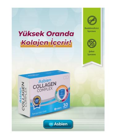 ASBIEN Collagen Complex Type 2 Type 1 Collagen Bromelain Turmeric Selenium Vitamin C and D3 - Buy Online on GoSupps.com