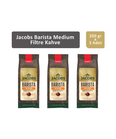 Jacobs Barista Medium Filter Coffee 200 gr x 3 Pieces