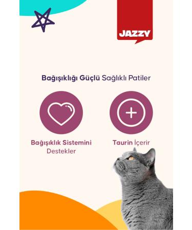 JAZZY General Cat Adult Cat Food Chicken 1.2 Kg - Buy Online on GoSupps.com