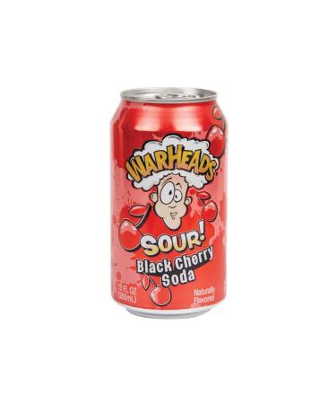 WarHeads Sour Black Cherry Soda 355ml