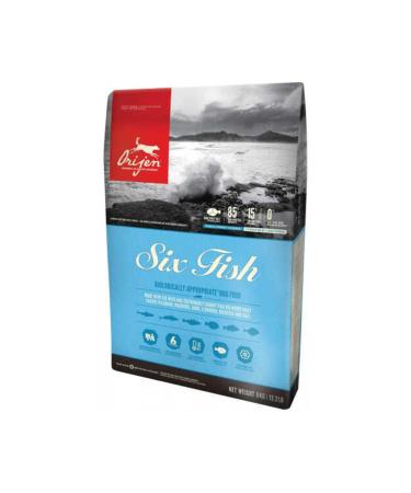 Orijen Six Fish Grain-Free Fish Puppy and Adult Dog Food 2 Kg-farmapets