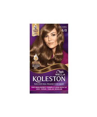 Wella Koleston Kit Hair Dye 6/0 Dark Blonde
