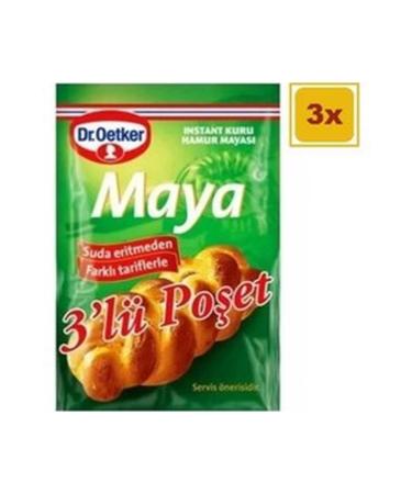 Dr. Oetker Instant Dry Yeast 3 Packs 10 Gr