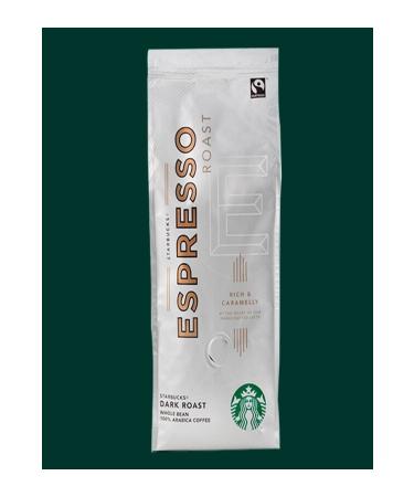 Starbucks Espresso Roast 250 Gr Bean Coffee - Buy Online on GoSupps.com