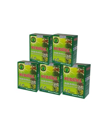Nursima Siftaholsun Bazaar Rosemary Tea Herbal Tea Set 5 Pieces X 40 Pieces