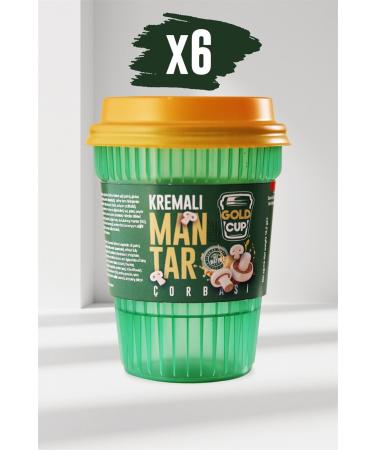 Gold Cup Drink Cream of Mushroom Soup 6 Pieces