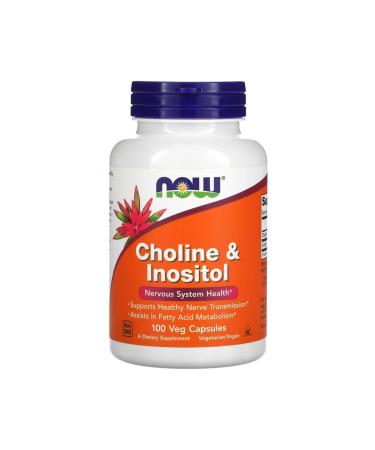 Life Now Foods Choline Inositol 100 Veg Capsules