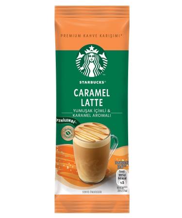 Starbucks Caramel Latte Premium Coffee Mix 21.5 Gr X 10 Packs - Buy Online on GoSupps.com