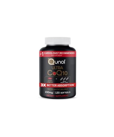 Qunol Ultra CoQ-10 100 mg 120 Softgels