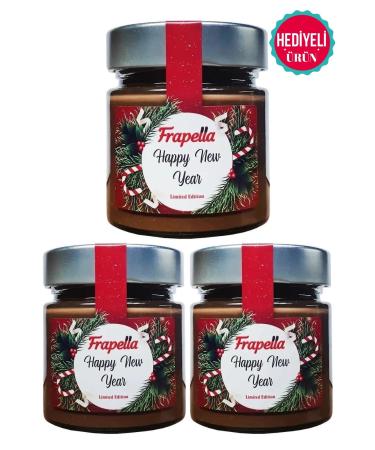 Frapella New Year Special Limited Edition Cocoa Hazelnut Cream 3 Pieces X 220 Gr.