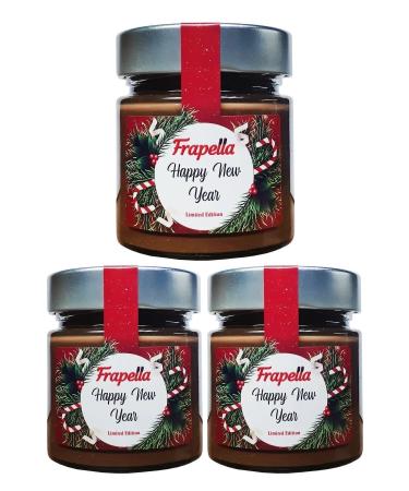 Frapella New Year Special Limited Edition Cocoa Hazelnut Cream 3 Pieces X 220 Gr. - Buy Online on GoSupps.com
