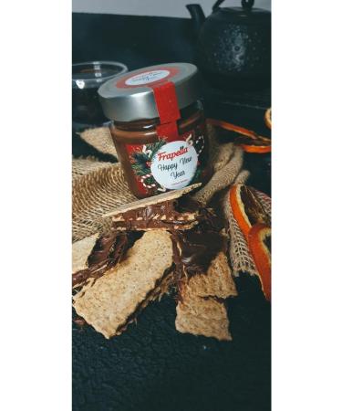 Frapella New Year Special Limited Edition Cocoa Hazelnut Cream 3 Pieces X 220 Gr. - Buy Online on GoSupps.com