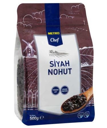 Metro Chef Black Chickpeas 500G 2 PACKS Seed Legumes Legume