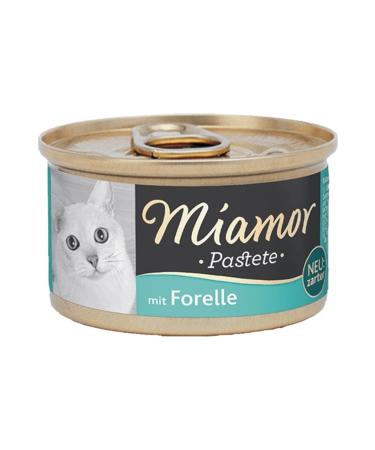 Miamor Pastete Trout Canned Adult Cat Food 85 G 6 Pieces
