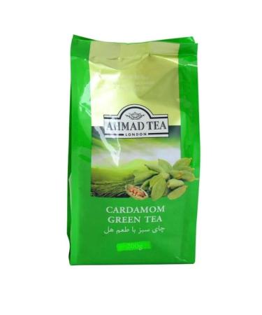 Ahmad Tea Cardamom Green Tea 400 Gr Bulk Brewed Green Tea with Cardamom