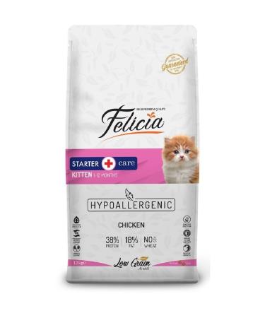 Felicia Low Grain Hypoallergenic Chicken Mother and Kitten Food 12 kg